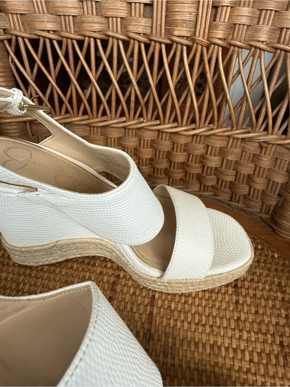 Jessica Simpson stylish white